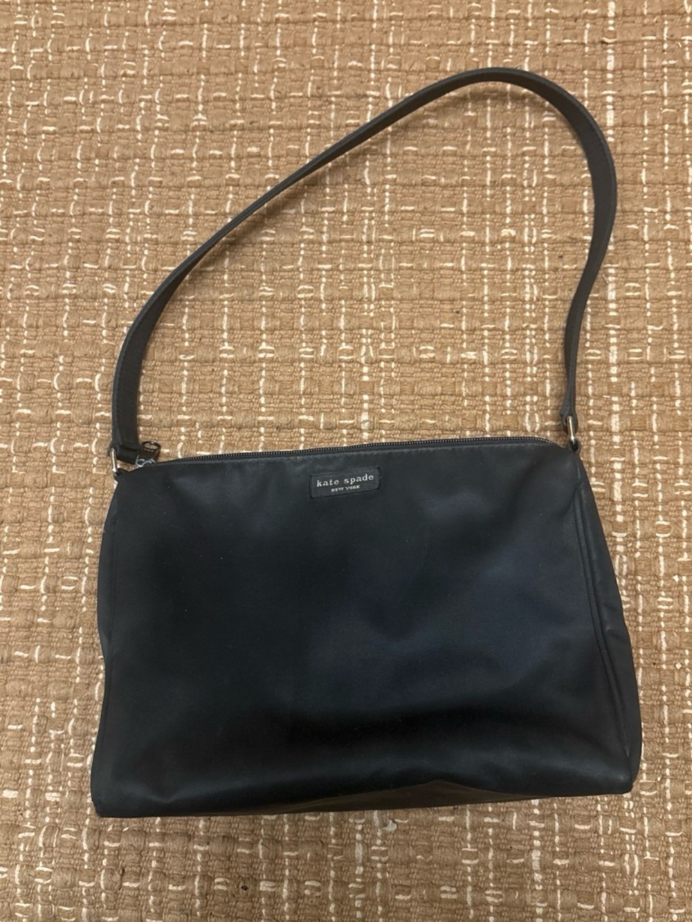 kate spade Black Nylon Shoulder Bag with Single Strap